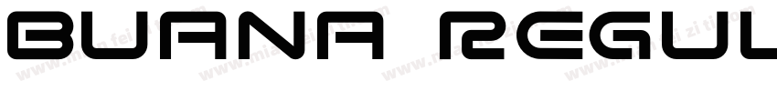 Buana Regular字体转换